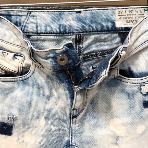 Diesel Super Slim Straight Jeans - Picture 7 of 8